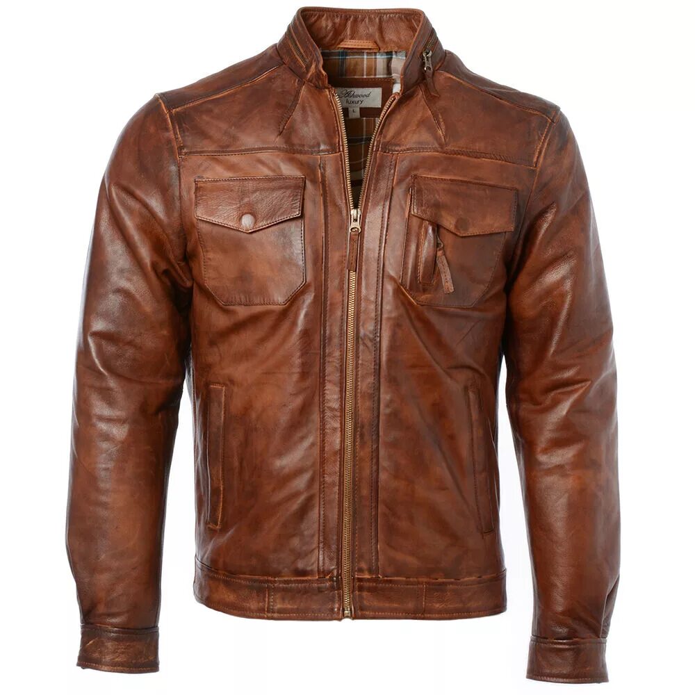Купить кожаную куртку фото Купить ashwood slim soft real leather biker (Пальто , Куртки) заказать с доставк