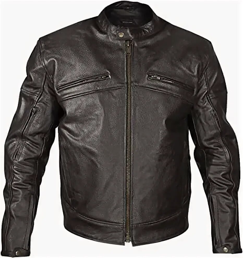 Купить кожаную куртку фото Заказать Мужская куртка Xelement XSPR105 The Racer Armored Vented Leather Motorc