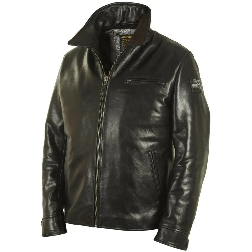 Купить кожаную куртку фото Куртка кожаная Chicago Route 66 Art.408, Airborne Apparel ™