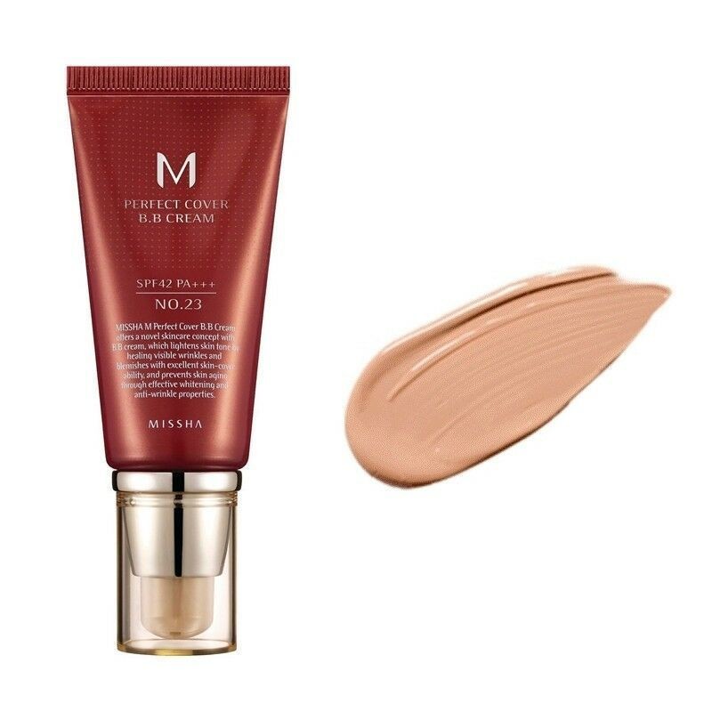 Купить крем по фото Мissha ВВ крем 50мл 23 Perfect Cover BB Cream купить, отзывы, фото, доставка - С