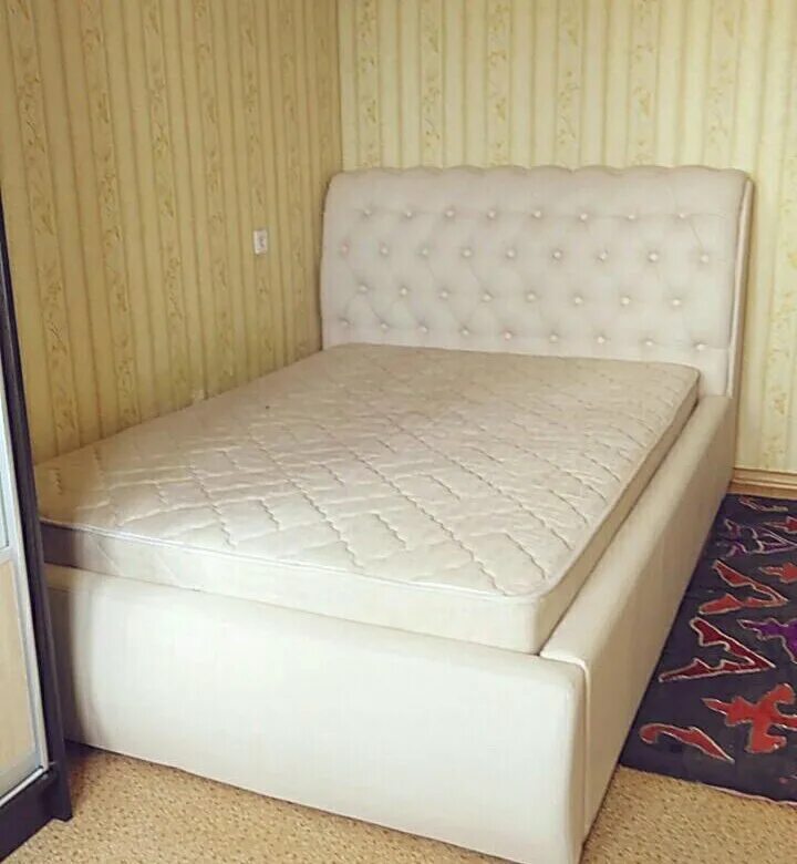 Купить кровать омск фото Кожаная кровать - купить в Омске, цена 6 500 руб., продано 11 мая 2017 - Кровати