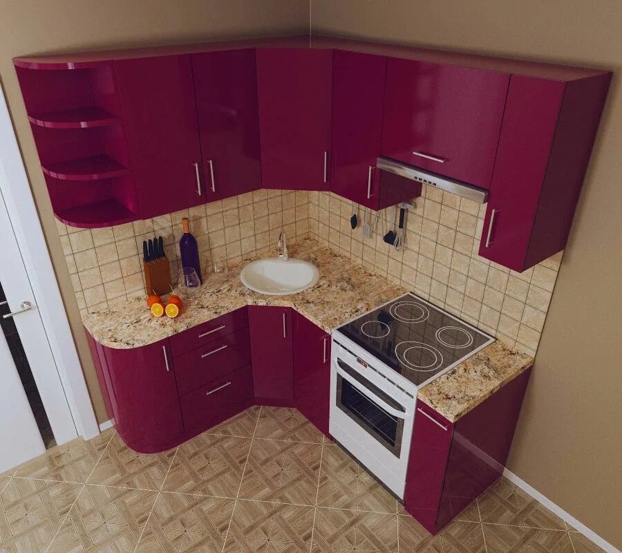 Купить кухню маленькую цена фото Небольшая кухня Interior design kitchen small, Kitchen design color, Modular kit