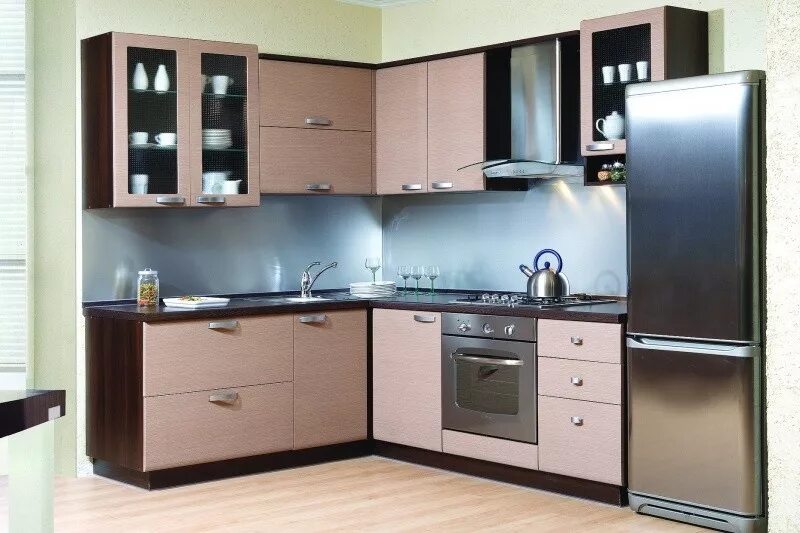 Купить кухонный гарнитур фото цены Маленькие кухонные угловые гарнитуры: как выбрать?
