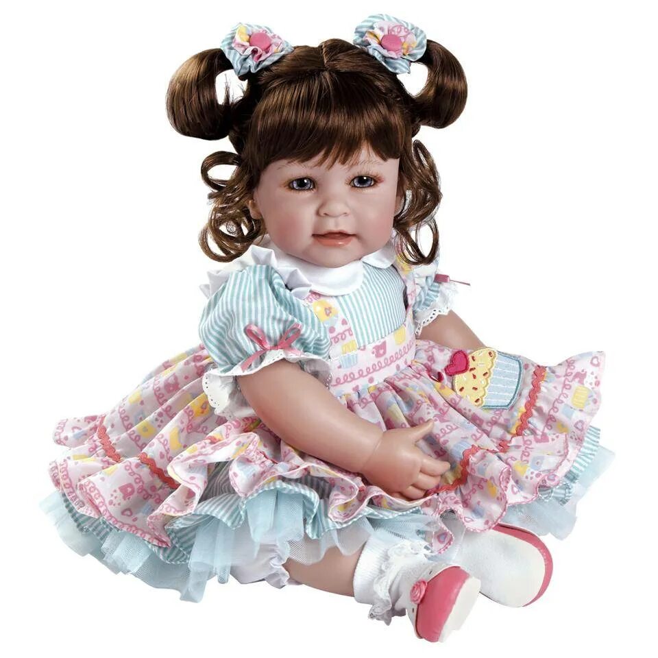 Купить куклу по фото Adora Play Doll 20 Inch Piece of Cake - Brown Hair - Blue Eyes Играландия - инте