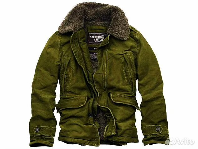 Купить куртку мужскую зимнюю милитари в стиле Куртка армейская B-9 Bomber by Abercrombie и Fitch купить в Москве Личные вещи А