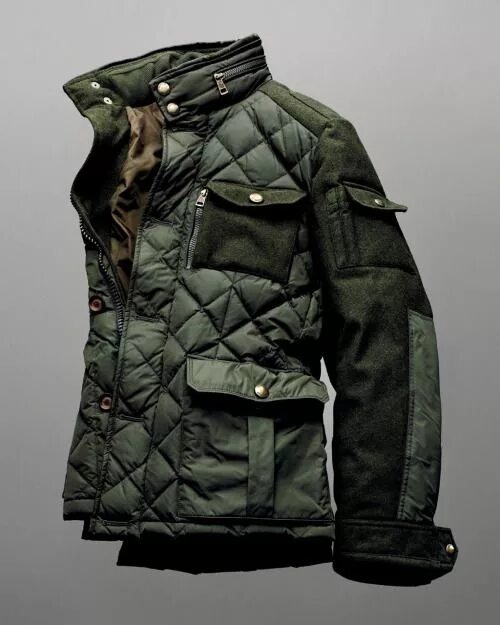 Купить куртку мужскую зимнюю милитари в стиле beyondfabric: Moncler x Bergdorf Goodman 111th Aniversary Rodriguez Field Jacket