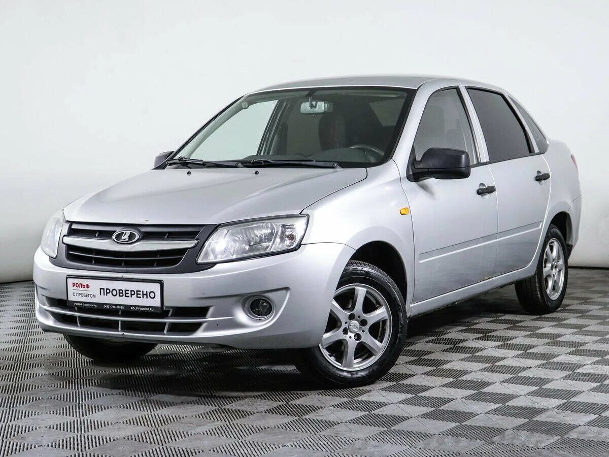 Купить лада гранта фото Купить б/у Lada (ВАЗ) Granta I 1.6 MT (87 л.с.) бензин механика в Москве: серебр
