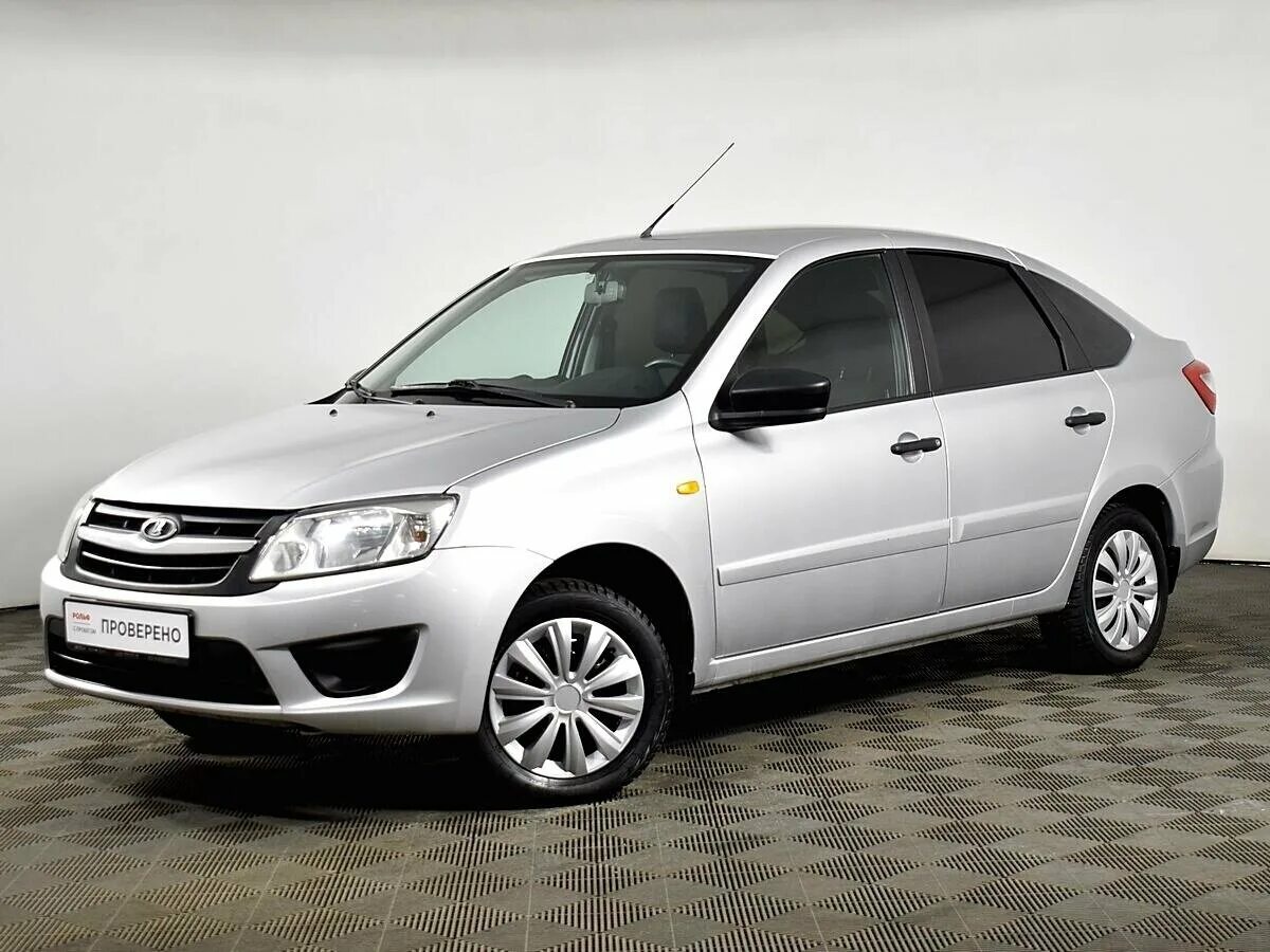 Купить лада гранта фото и цена Купить б/у Lada (ВАЗ) Granta I 1.6 MT (106 л.с.) бензин механика в Москве: сереб