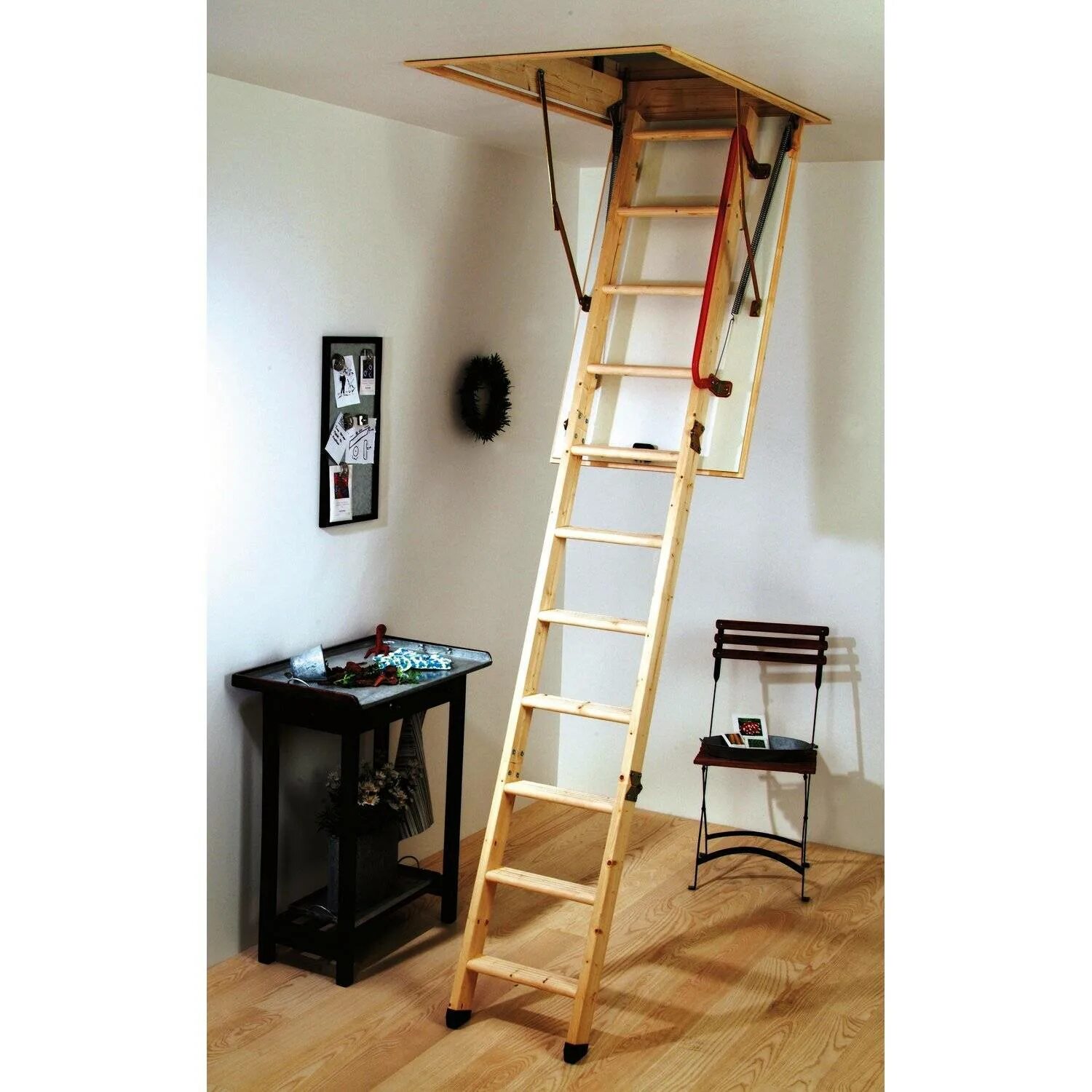 Купить лестницу цена фото Лестница чердачная Hobby 70 х 120 см Dolle купить в Екатеринбурге - SKU1362005