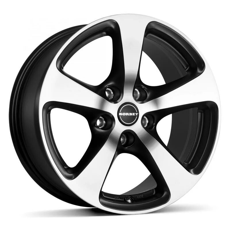 Купить литые диски цена фото Литой колесный диск Borbet CC black polished matt 8,0x17 5x120 ET20 D72,5 купить