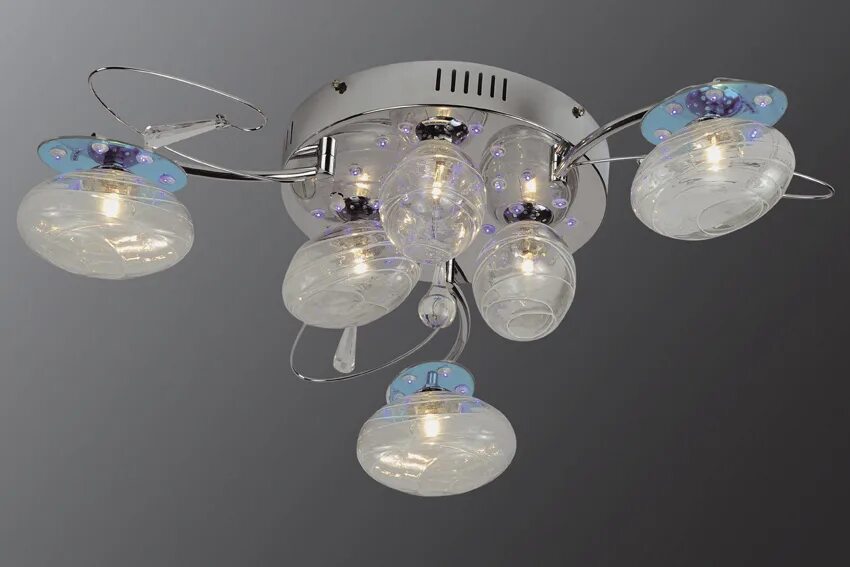 Купить люстру в минске фото цены Люстра потолочная Геометрия Maksisvet 5942/6 LED - купить в строительном гиперма