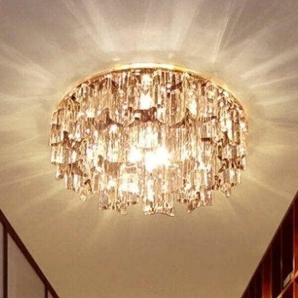 Купить люстры для натяжного потолка фото 3W modern brief crystall acryl lamp led hallway ceiling light & lighting for hot