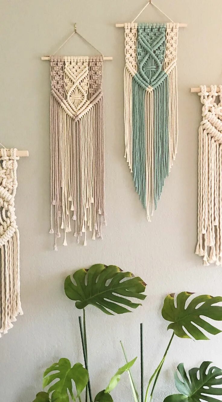 Купить макраме панно на стену для интерьера Pin on Macrame Art & Home Decor