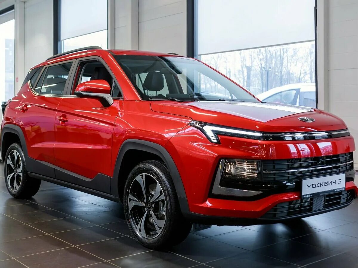 Купить машину новую фото цены Купить новый Москвич 3 2022-2024 1.5 CVT (136 л.с.) бензин вариатор в Санкт-Пете