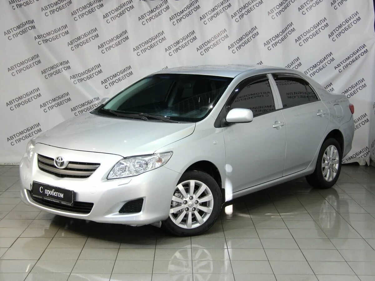 Купить машину с пробегом с фото Купить б/у Toyota Corolla X (E140, E150) 1.6 AT (124 л.с.) бензин автомат в Моск
