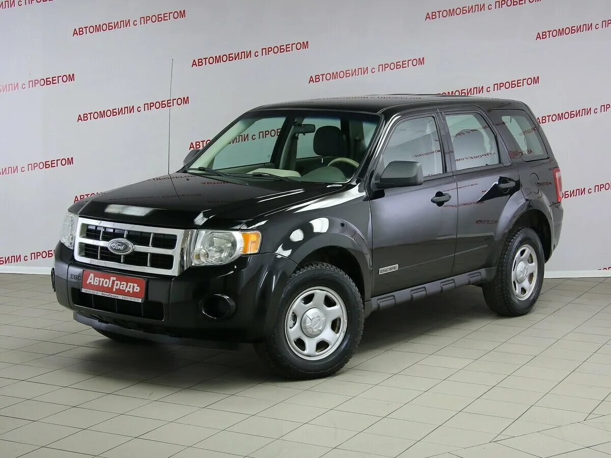Купить машину с пробегом с фото Купить б/у Ford Escape II 2.3 AT (155 л.с.) бензин автомат в Москве: чёрный Форд