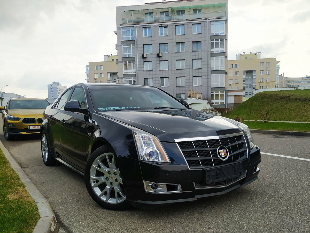 Купить машину в минске фото цена Купить б/у Cadillac CTS II 3.6 AT (322 л.с.) бензин автомат в Минске: чёрный Кад