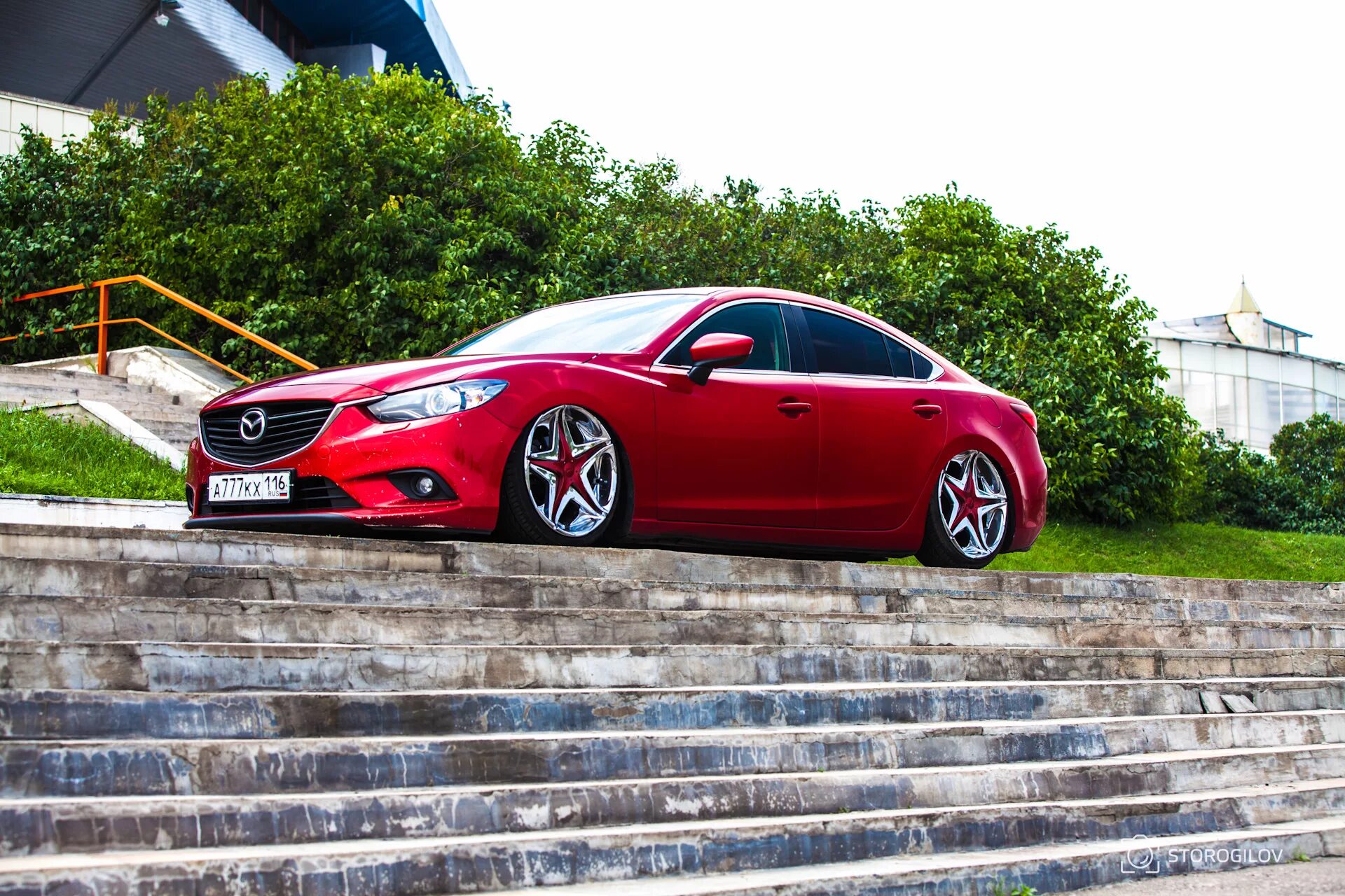 Купить мазду 6 тюнинг Mazda 6 на пневме - "Фотосессии" на DRIVE2