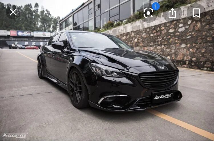Купить мазду 6 тюнинг Мало тюнинга, "колхоз" да и только - Mazda 6 (3G) GJ, 2,5 л, 2016 года стайлинг 