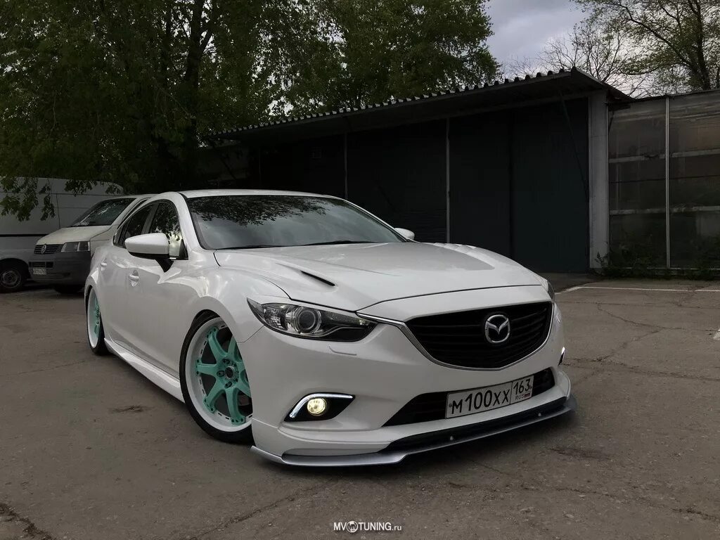 Купить мазду 6 тюнинг Сплиттер var2 Продолжение истории! - Mazda 6 (3G) GJ, 2 л, 2012 года стайлинг DR