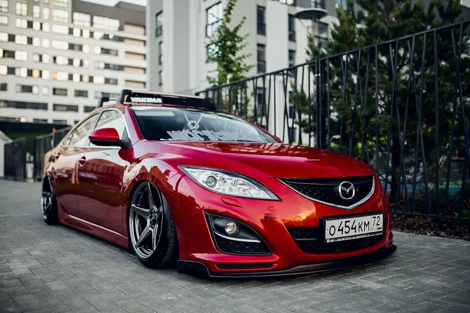 Купить мазду 6 тюнинг Роняем цену на "сплиттер", ищем хозяина - Mazda 6 (2G) GH, 2 л, 2009 года тюнинг
