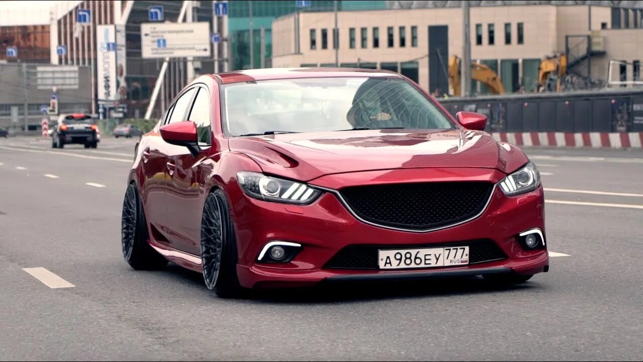 Купить мазду 6 тюнинг Mazda 6 Tuning Moscow - YouTube