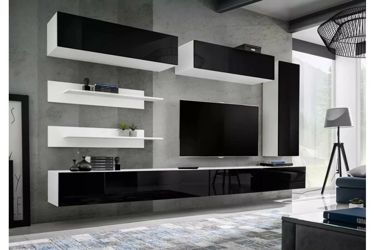 Купить мебель гостиную фото Стенка 30 МДФ купить в Москве от производителя - mebel-up.ru