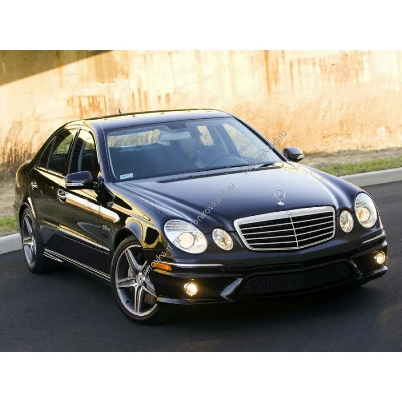 Купить мерседес фото Силиконовая тонировка на статике для Mercedes E-Class w211(02-09)
