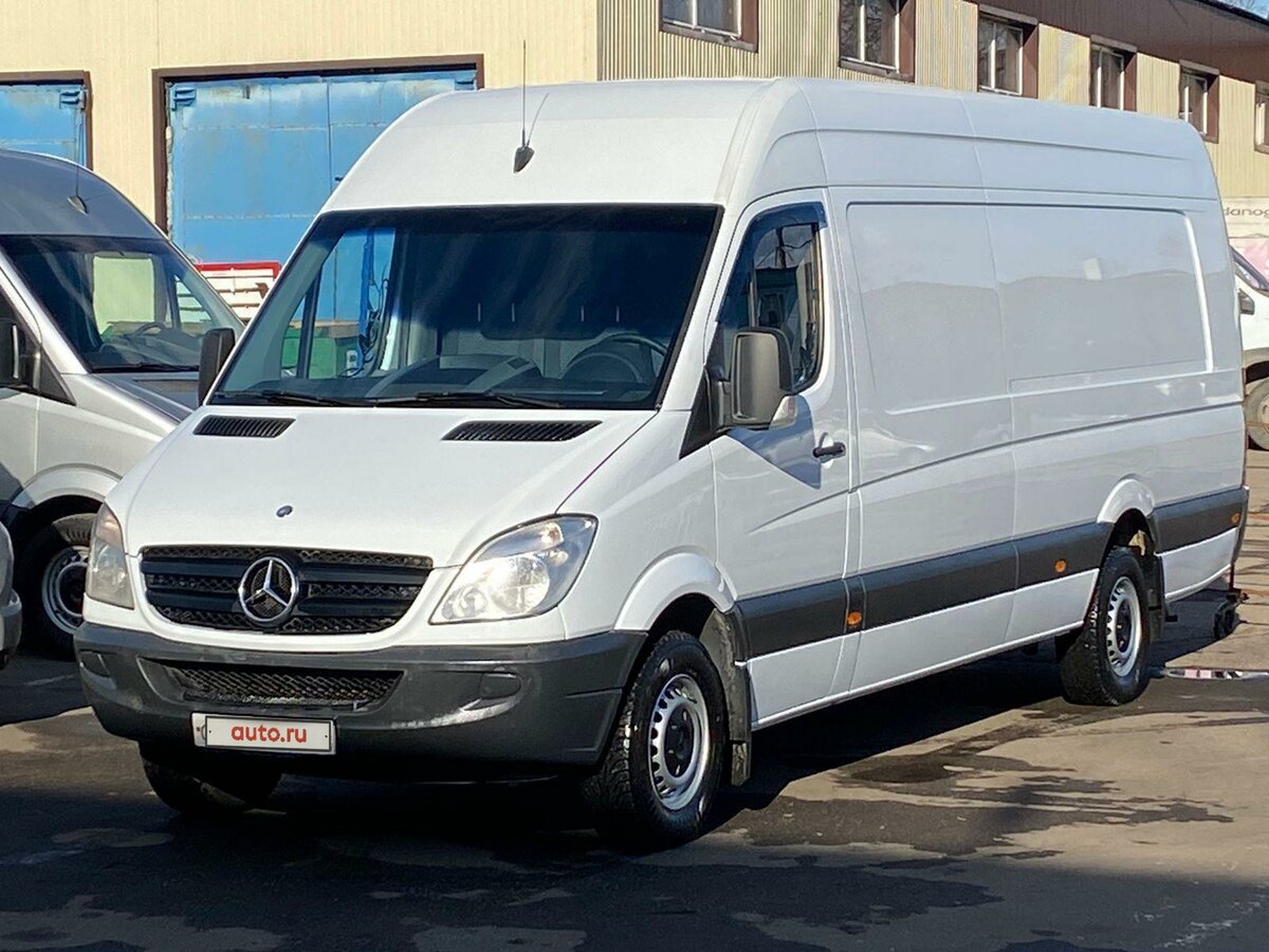Купить мерседес спринтер фото Купить б/у Mercedes-Benz Sprinter дизель механика в Москве: белый цельнометаллич