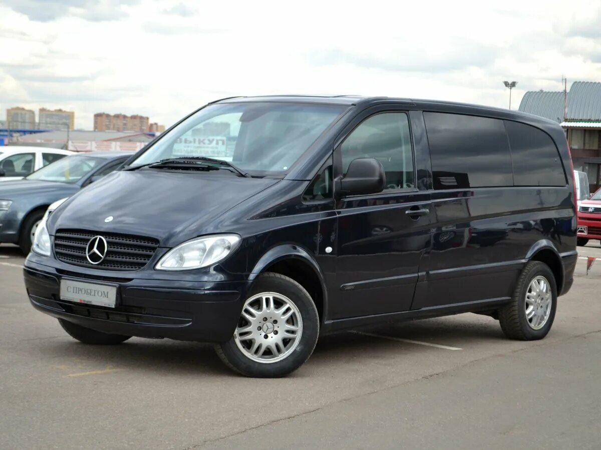Купить мерседес вито фото Купить б/у Mercedes-Benz Vito II (W639) 111 CDI L2 2.2d AT (109 л.с.) дизель авт