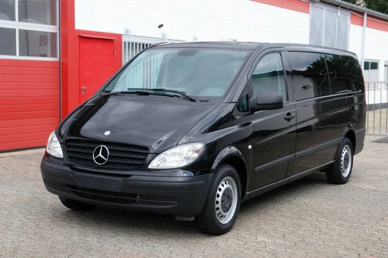 Купить мерседес вито фото Mercedes-BenzVito 115 CDI extralong 9 seats airco towbar TÜV new!