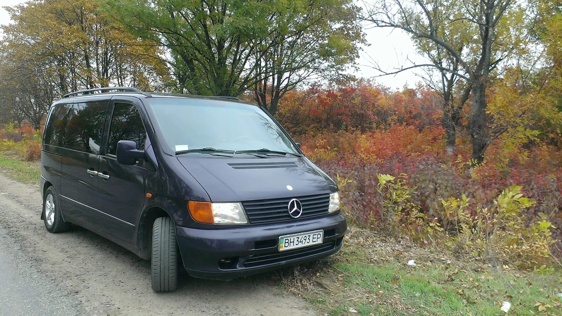 Купить мерседес вито фото Осенние фото и вопрос - Mercedes-Benz Vito (1G), 2,2 л, 1999 года фотография DRI