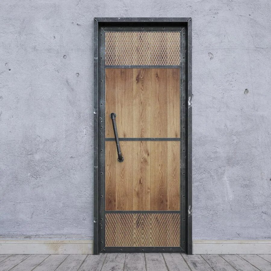 Купить межкомнатную дверь в стиле лофт Межкомнатная дверь Industrial door 6. купить в Дизайн мастерской RIDS2.0
