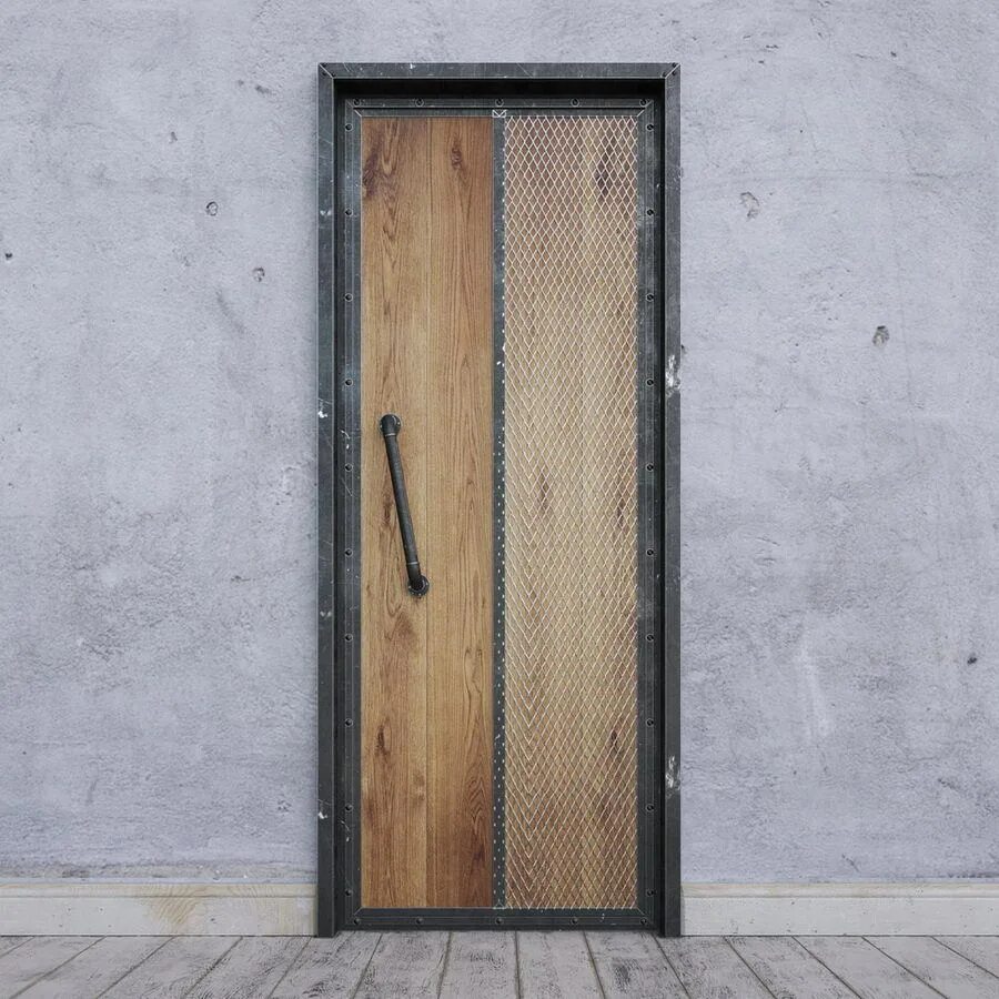 Купить межкомнатную дверь в стиле лофт Межкомнатная дверь Industrial door 7. купить в Дизайн мастерской RIDS2.0