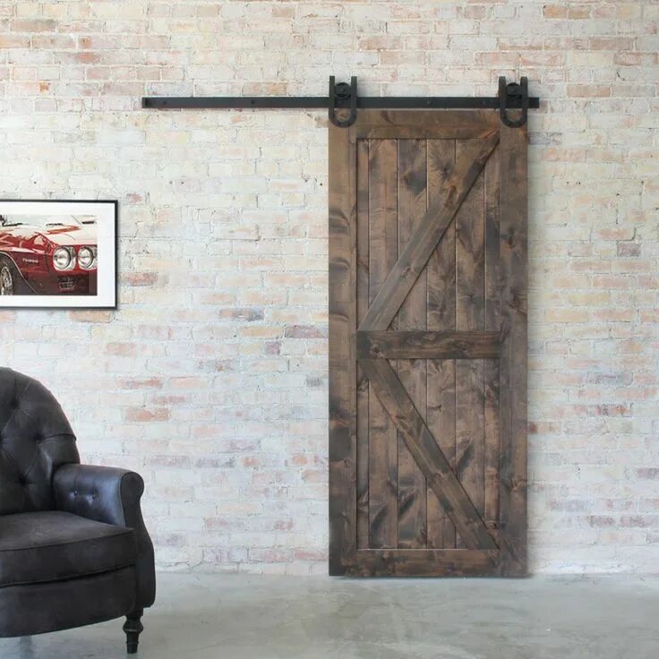 Купить межкомнатную дверь в стиле лофт Stable Barn Door Rustica Interior barn doors, Interior sliding barn doors, Slidi