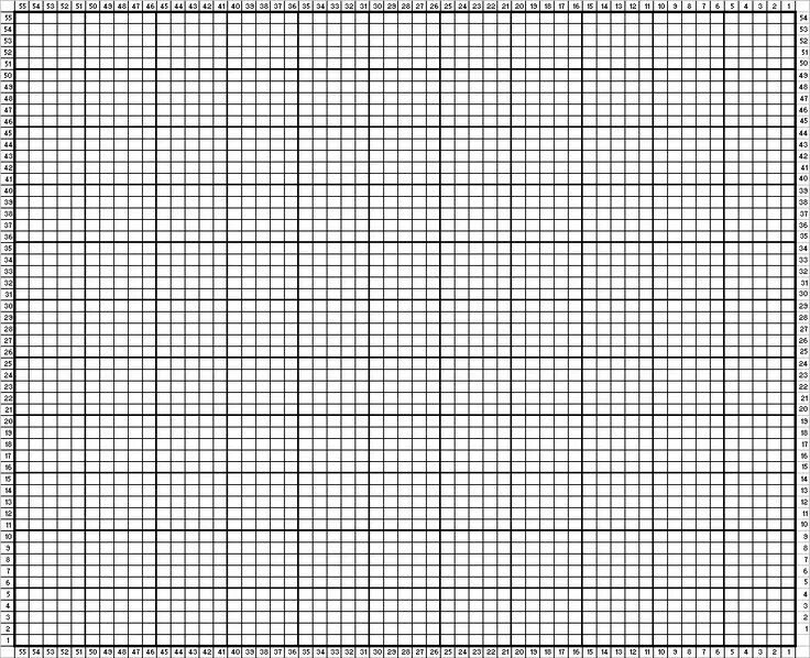 Купить миллиметровку для выкроек Fair Isle Knit Chart Maker