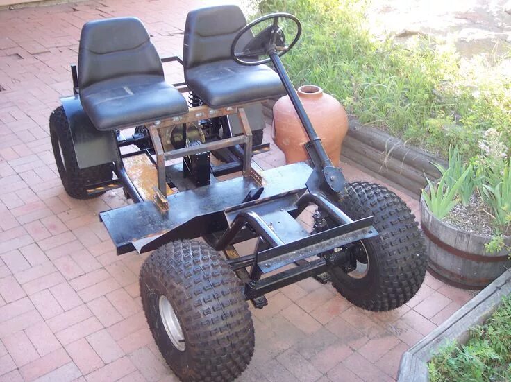 Купить мини самоделку The beginnings of a golf cart modified to an off road vehicle. Golf carts, Off r