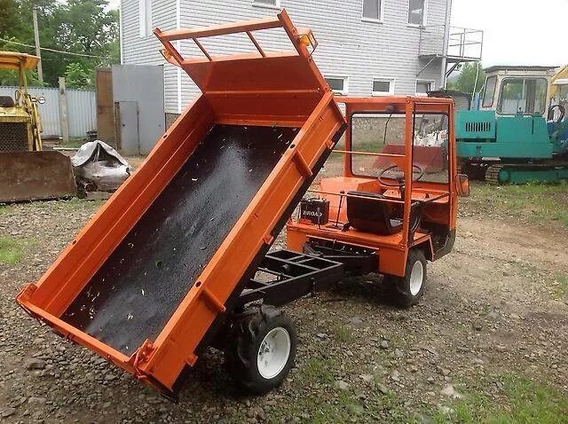 Купить мини самоделку Мини-самосвал Kubota на колесном ходу - Продажа и аренда спецтехники