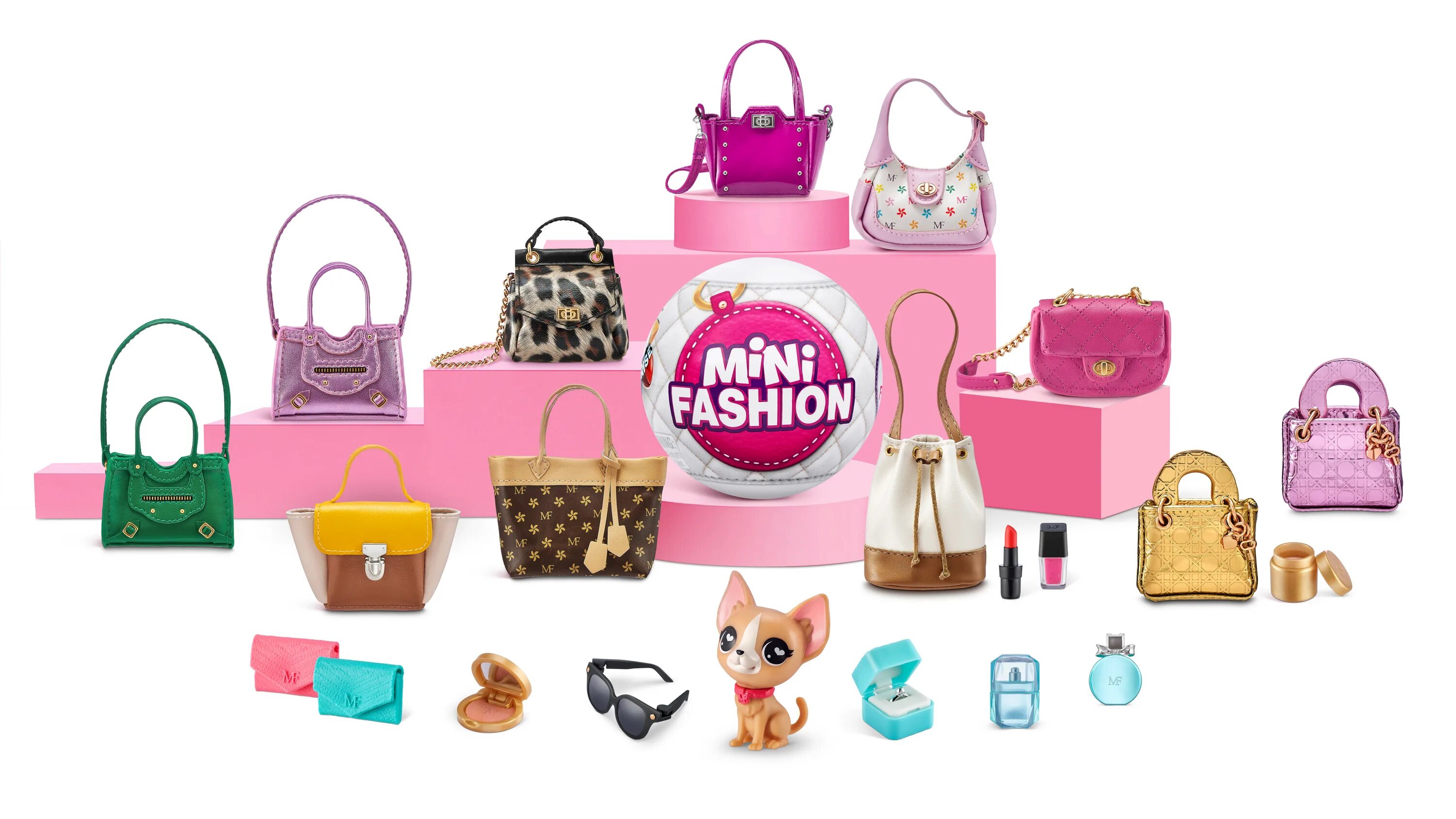 Купить мини сумочку Игрушка Zuru 5 surprise Mini brands Fashion Шар в непрозрачной упаковке (Сюрприз