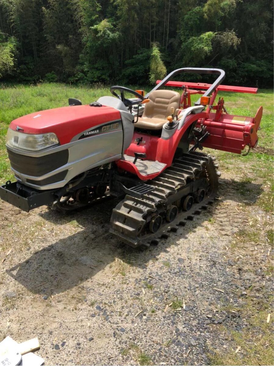 Купить минитрактор гусеничный самодельный в новосибирске Yanmar CT118 полный crawler трактор 190 час : продажа на аукционе Real Yahoo