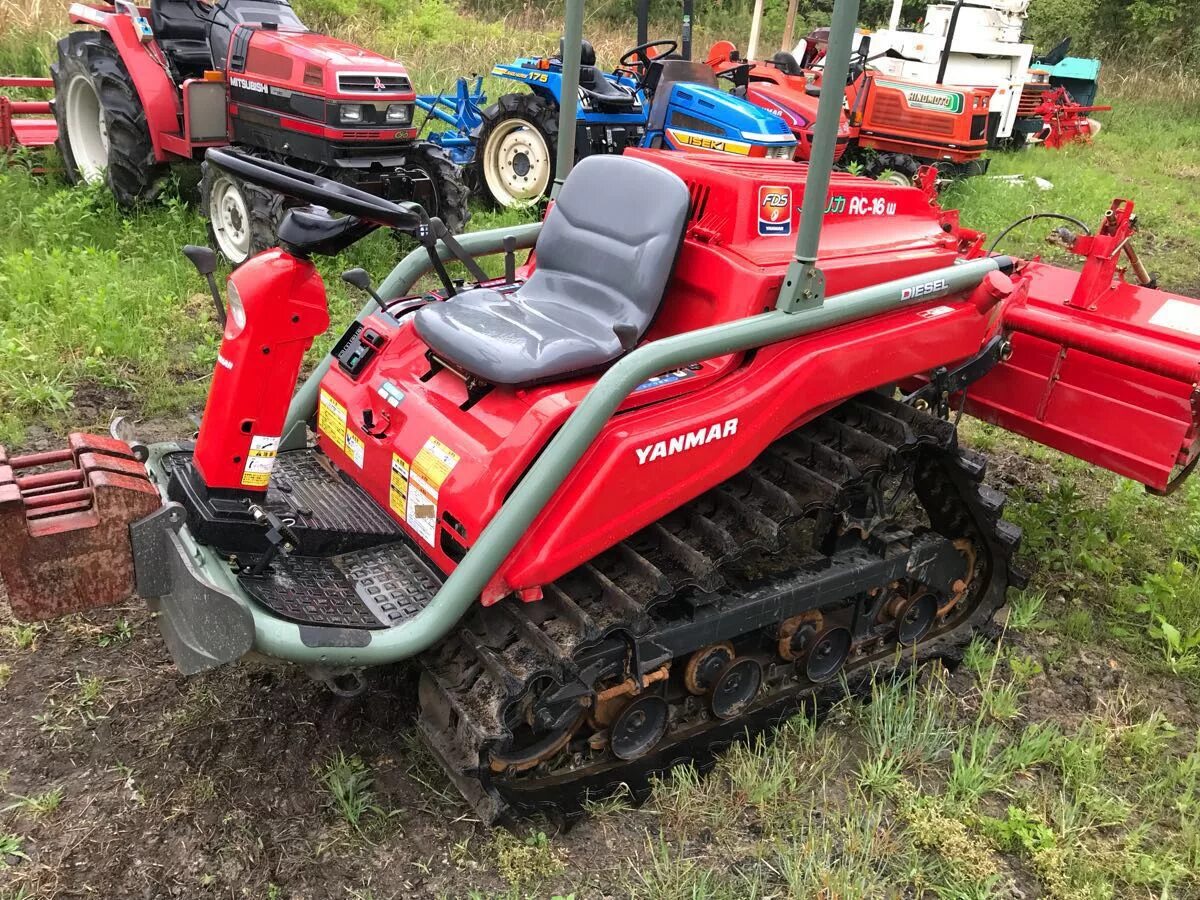 Купить минитрактор гусеничный самодельный в новосибирске Yanmar трактор ac 16w очень красивый товар час немного UGG licca crawler Iseki K