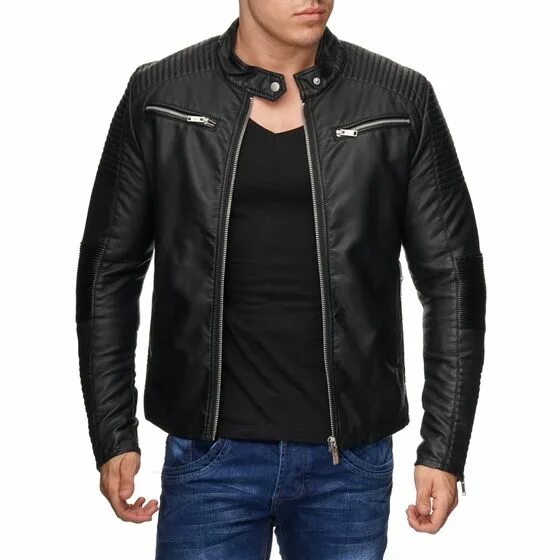 Купить модную кожаную куртку Mens Leather Jackets, Size : XL, XXL at Rs 5,500 / piece in Mumbai - ID: 6622344