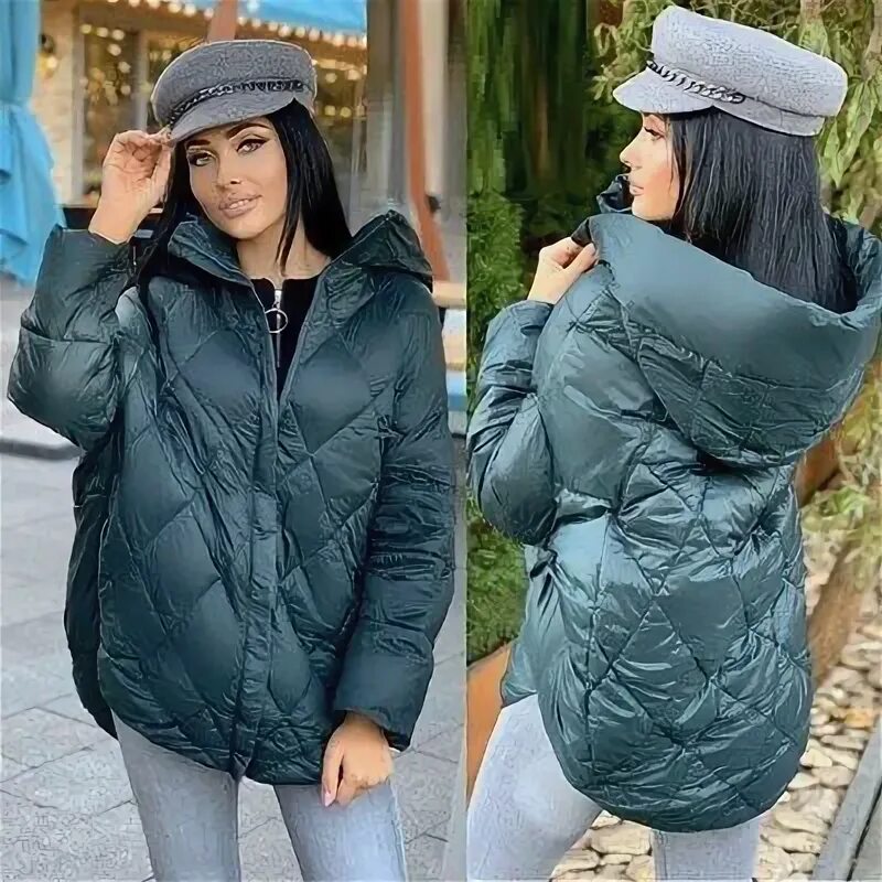 Купить модную куртку женскую демисезонную оверсайз Куртка еврозима оверсайз, - 26395267 - Кашалот