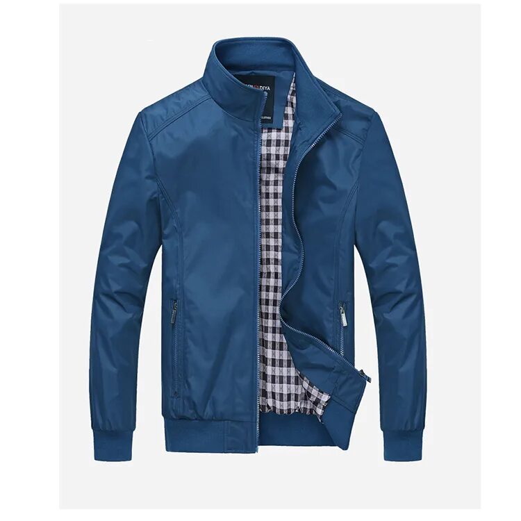 Купить модную мужскую куртку осень весна Jaqueta casual esportiva para homens, casaco e casacos leves de estilo bombardei