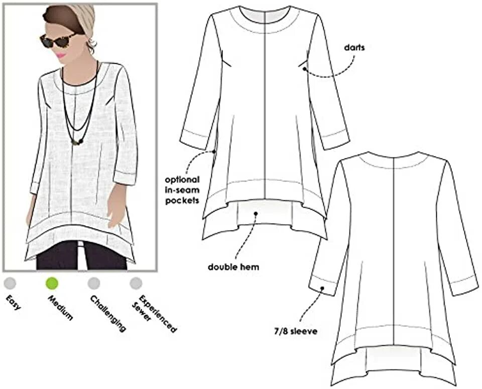 Купить модную выкройку Amazon.com: Sewing Products - Style Arc / Sewing Products: Arts, Crafts & Sewing