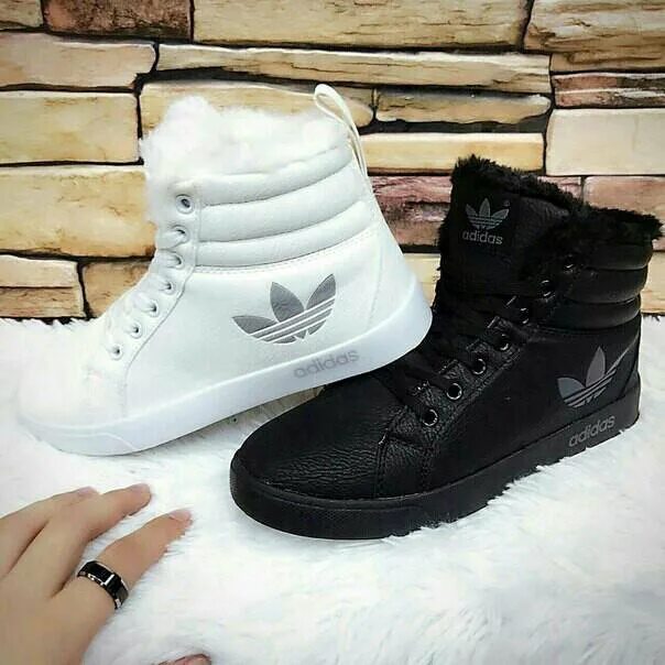 Купить модные зимние кроссовки женские ботинки addidas зимние. Рр36-41. По заказ.маломерк - купить в Ярославле, цена 1 