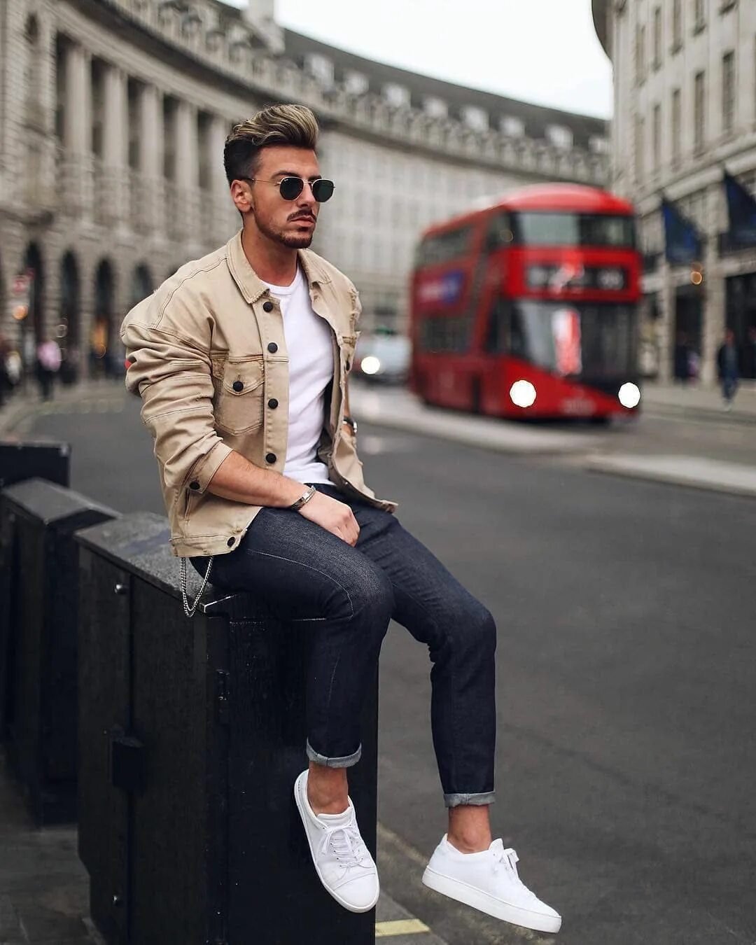 Купить модный образ 25 Cool White Sneakers Outfits for Men White sneakers men, White sneakers outfit