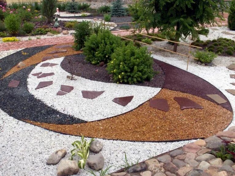 Купить мраморную крошку для ландшафтного дизайна IDEJE ZA UREĐENJE DVORIŠTA Small gardens, Garden design, Outdoor gardens