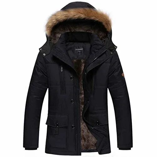 Купить мужскую зимнюю куртку цена фото Купить мужские куртки FlySky Thop-Herren Gilet Männer Parkas Fashion Oberbekleid