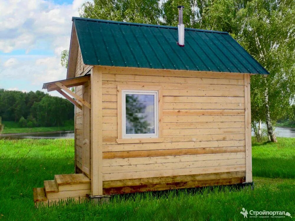 Купить на дачу баню в россоши варианты Баня 2х3 из бруса 100х150 - купить в Новосибирске по цене 100000 руб. за шт на С